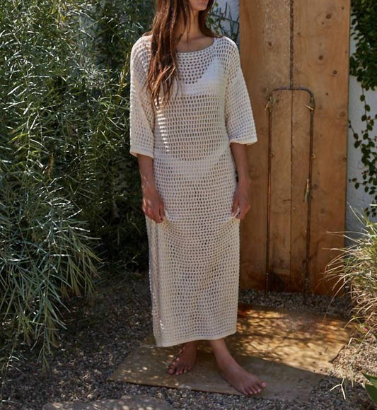 By Together - Crochet Knit Beach Maxi Dress