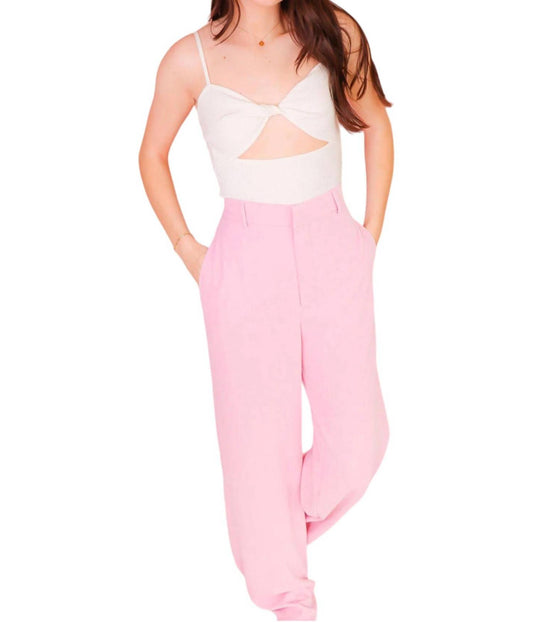 Signature8 - Pink Dream Wide Leg Trousers