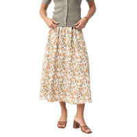 Mikarose - Textured Midi Skirt