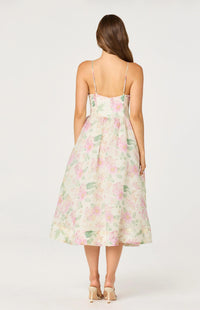 Astr - Janna Floral Midi Dress