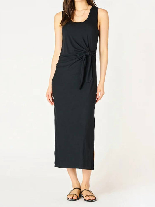 Dex - Sleeveless Knot Midi Dress
