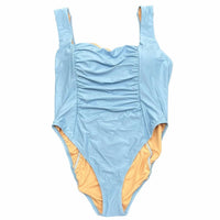 J.Crew - Ruched Squareneck One-piece Swimsuit