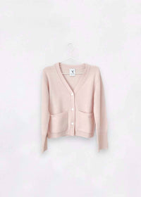VAN KUKIL Women's Matilda Cardigan in sand - women's cardigan