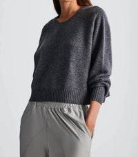 In/One - Amara Cashmere Long Sleeve Crop Top