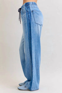 Judy Blue - Easy Does It High Waist Elastic Jeans