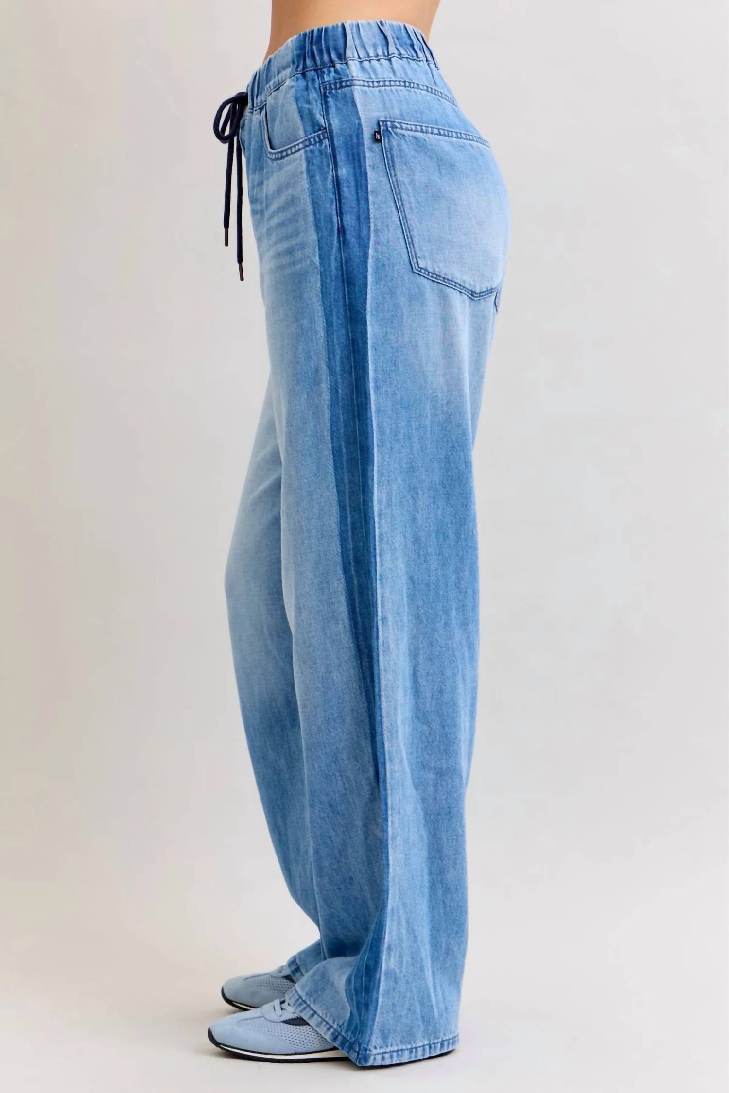 Judy Blue - Easy Does It High Waist Elastic Jeans