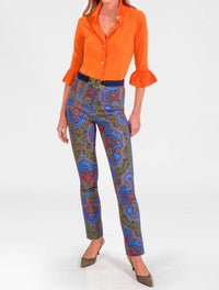 Gretchen Scott - Gripeless Pull-on Passion Paisley Pants