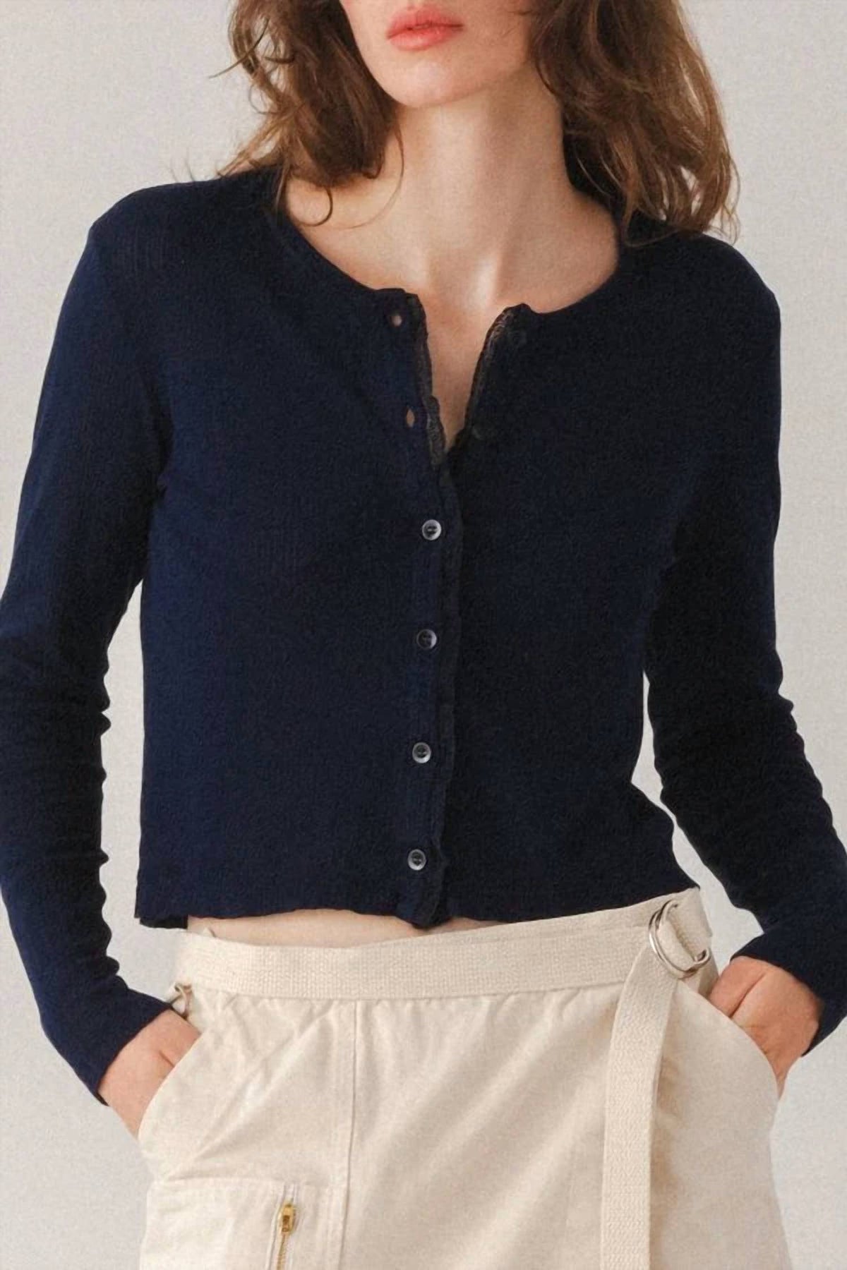 Prairie Underground - Pretty In Pointelle Long Sleeve Top