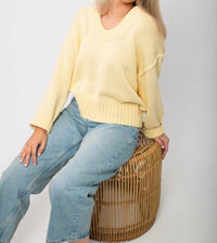 Wishlist - Scoop Neck Sweater