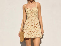 Dress Forum - Smocked Sweetheart Mini Dress