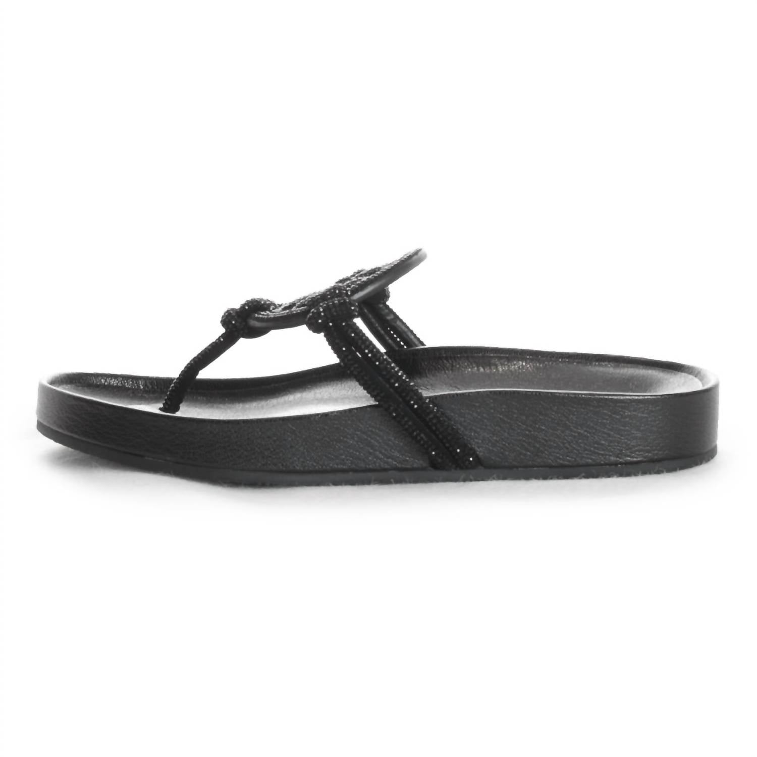 Tory Burch - Women's Miller Cloud Knotted Pave Sandals