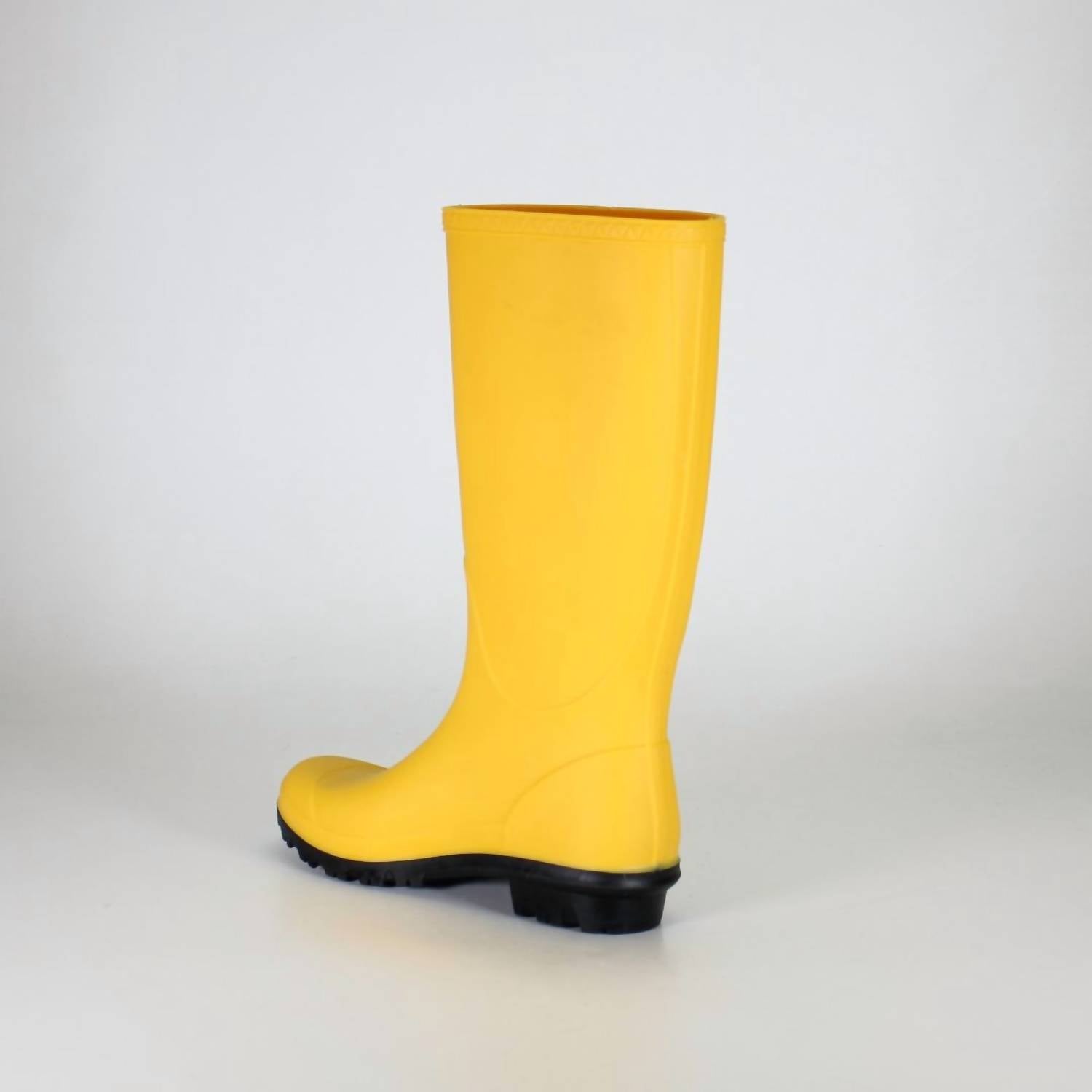 Wet Knot Women's Surrey Boot in yellow - women's shoe - detail view