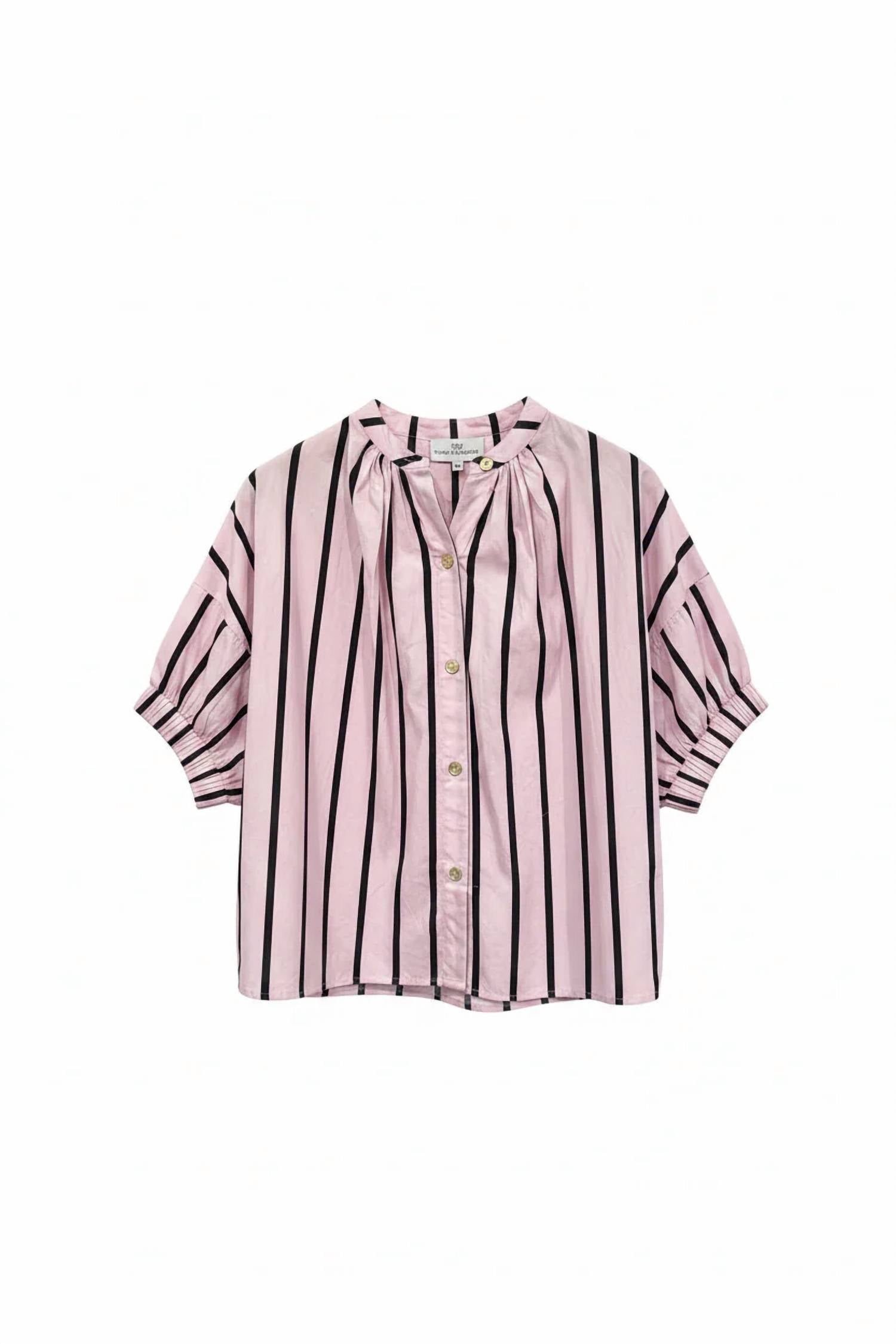 Never A Wallflower - Ethel Elastic Sleeve Top