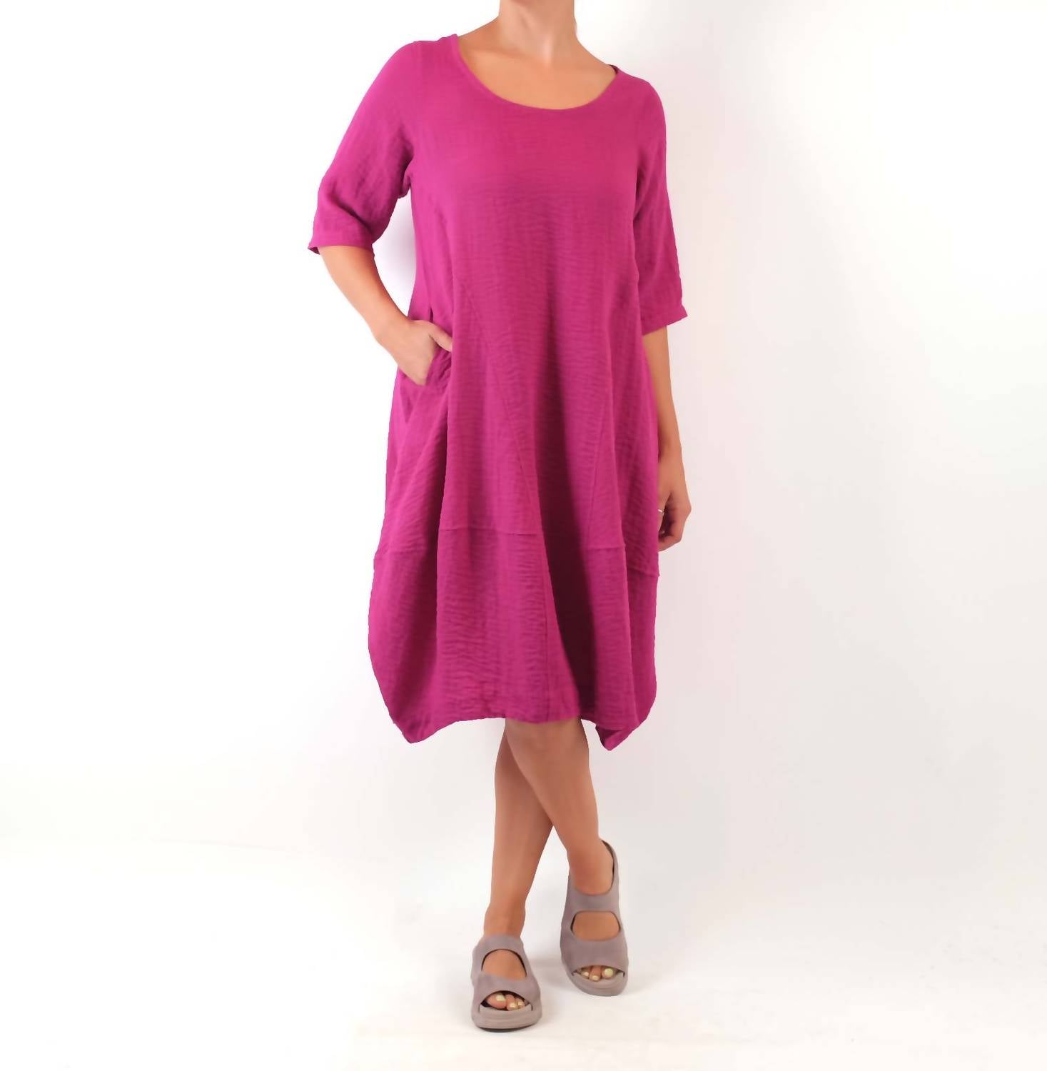 Gerties - Tea Scoop Neck Midi Dress