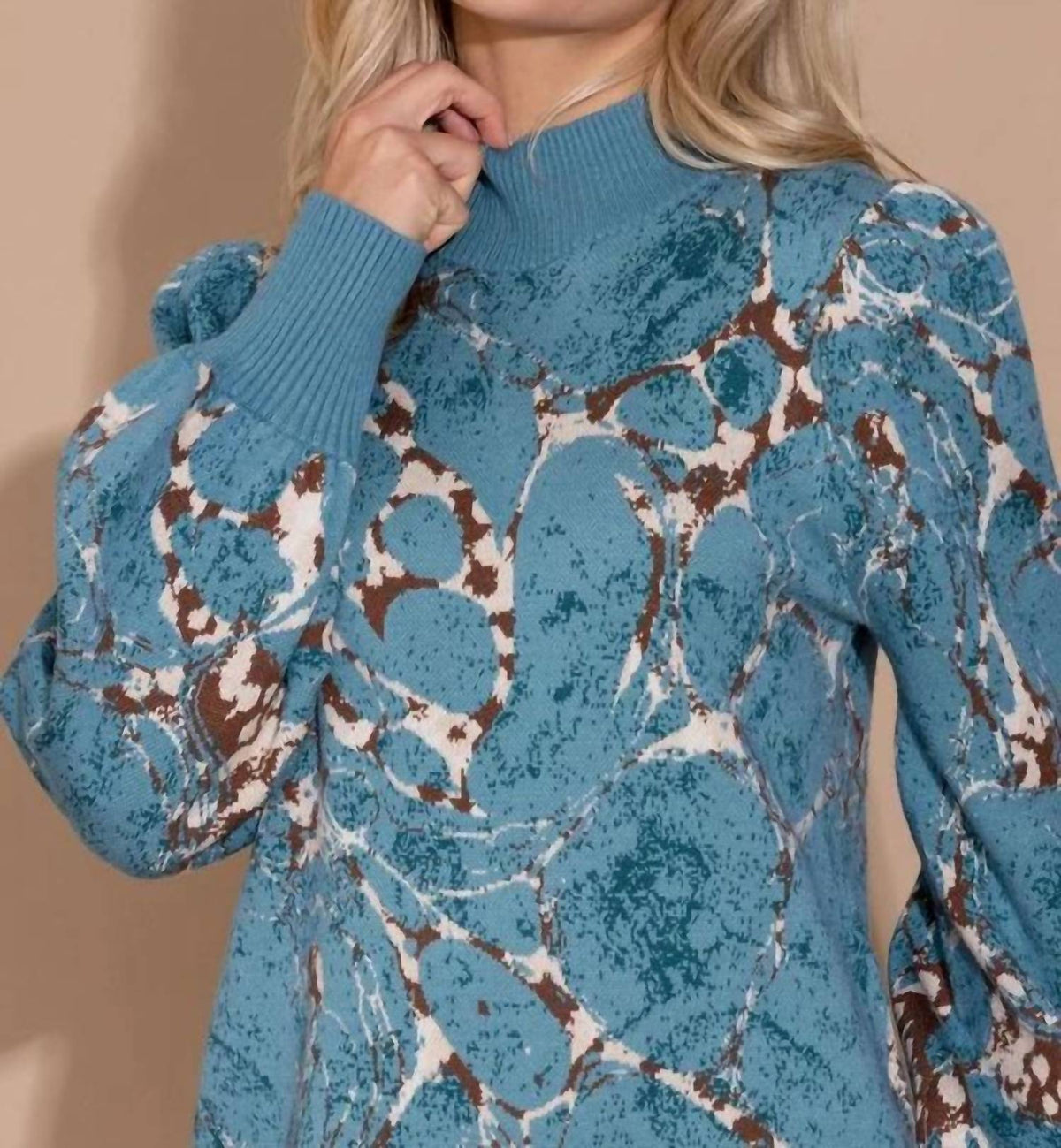 Alden Adair - Leona Long Sleeve Knit Sweater