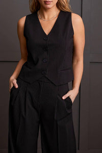 Tribal - Stripe Lined Vest