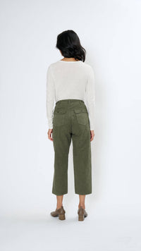 Pas De Calais - High Thread Count Cotton Linen Baker Pants