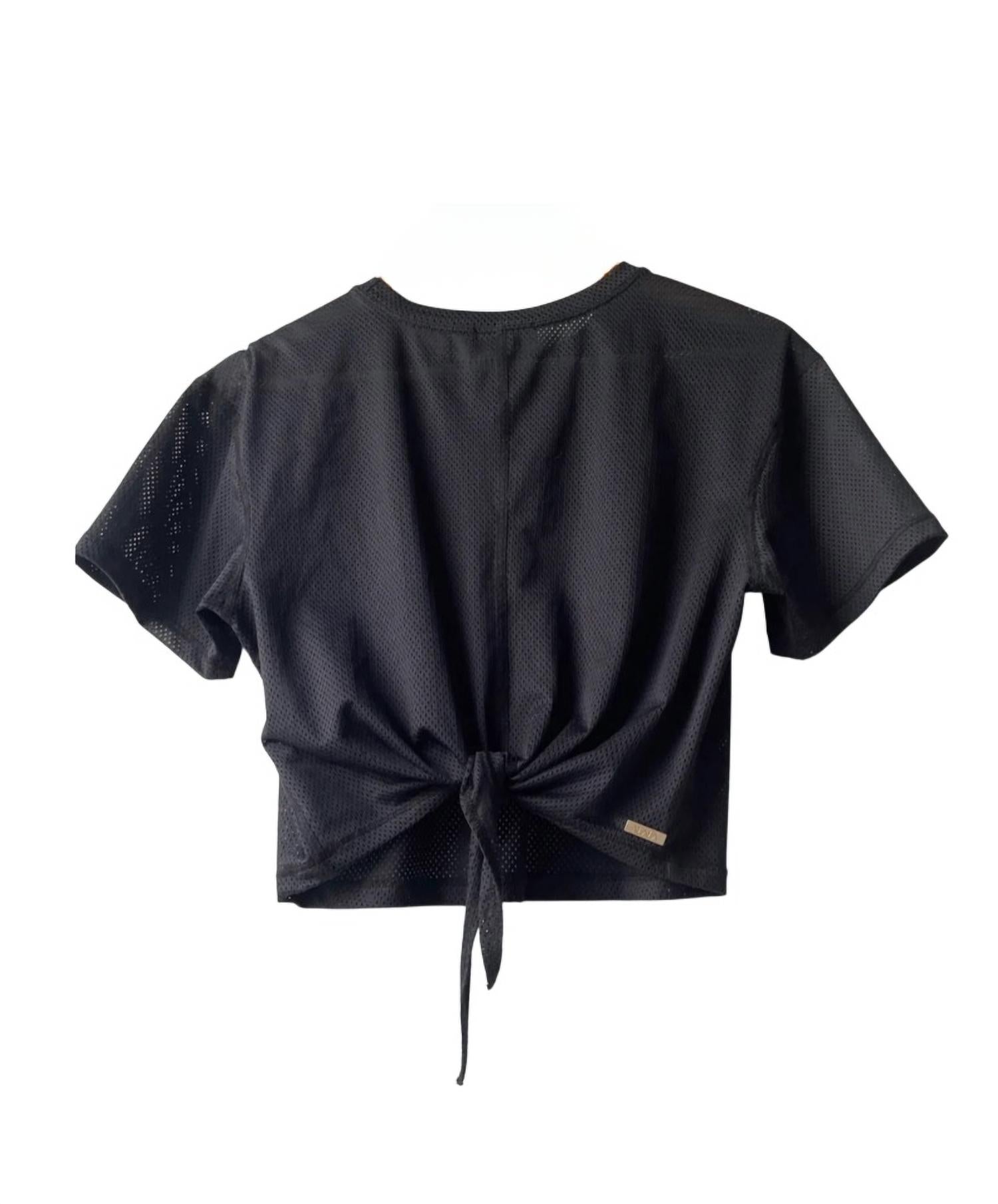 Alala - Tie Back Crop Tee