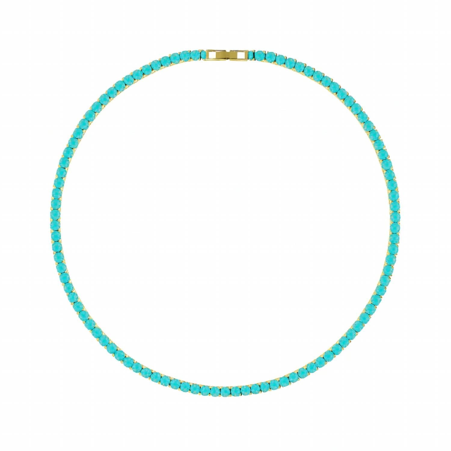 Sahira Jewelry Design - Women's Karla Tennis Necklace