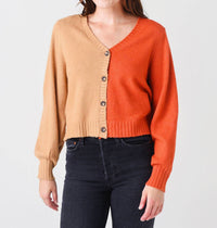 Nova Two Color Cardigan
