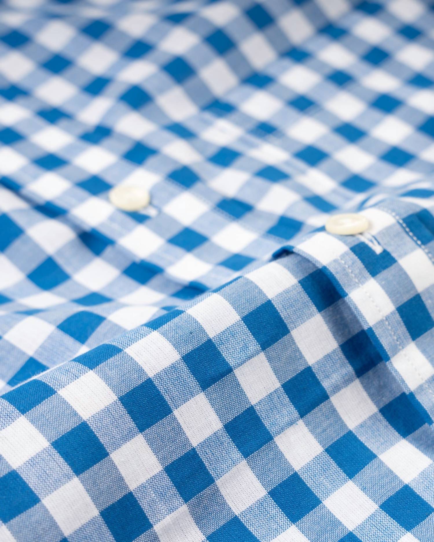New England Shirt Company - Men's Madras Button Down Sport Shirt