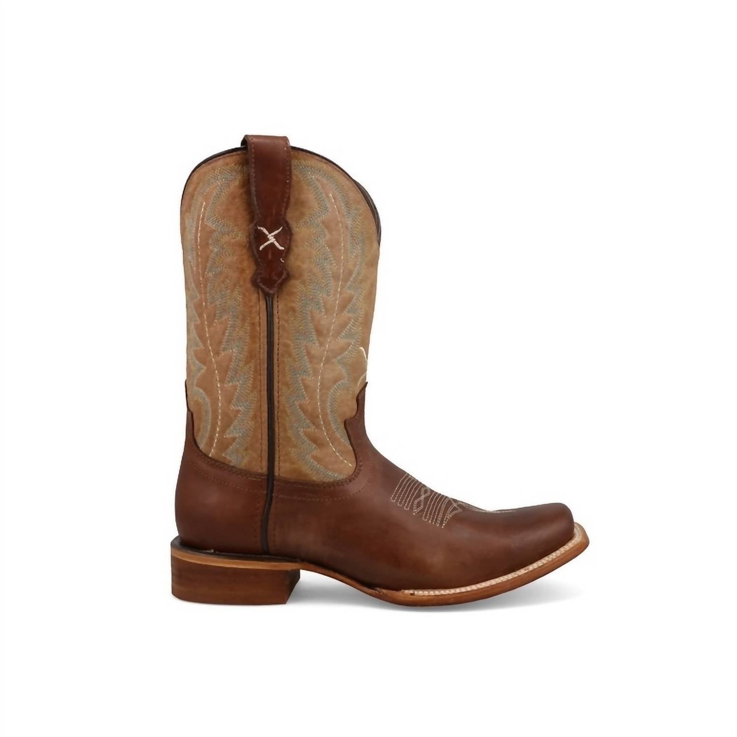 TWISTED X Women's Brunette & Pumpkin Boots in brown - women's shoe - alternate view