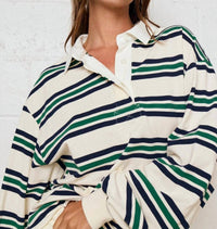 Papermoon - Clara Classic Collared Rugby Shirt