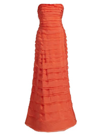 Amur - Pepper Layered Evening Gown