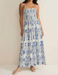 Z Supply - Nadine Airy Palm Midi Dress