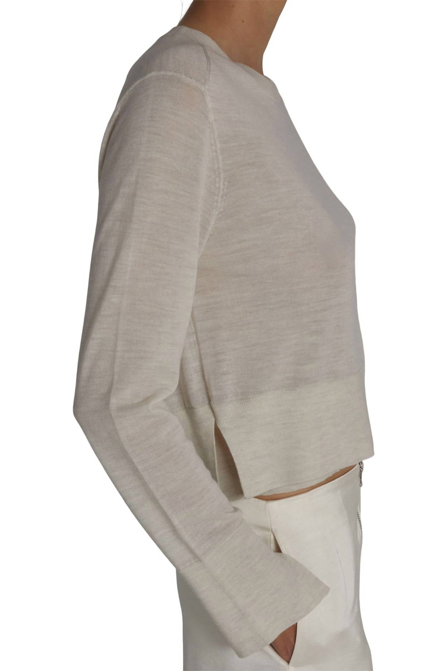 Saint Art - Elodie Layered Crewneck Knit Sweater