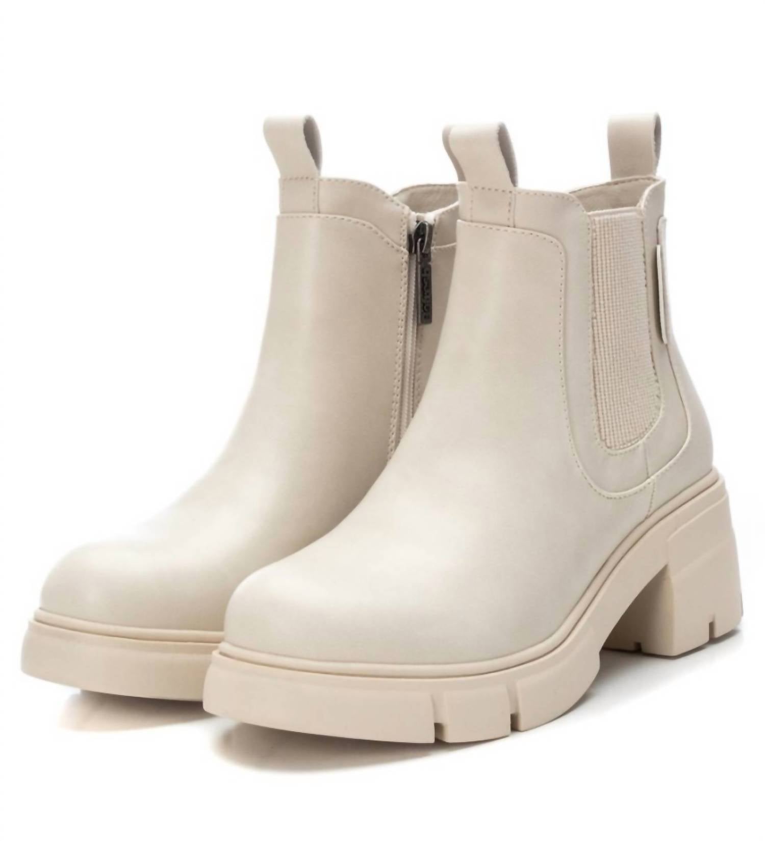 Xti - Women's Ankle Leather Booties