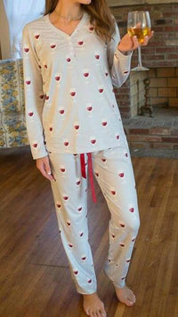 Shirley Stone - Wine N' Chill Loungewear Set