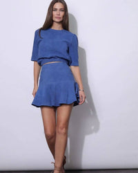 Karina Grimaldi - Suede Mini Skirt
