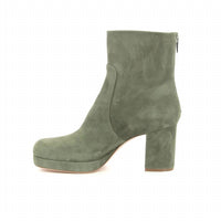 AGL Women's Betty Pure Bomber Bootie in green - women's shoe - detail view