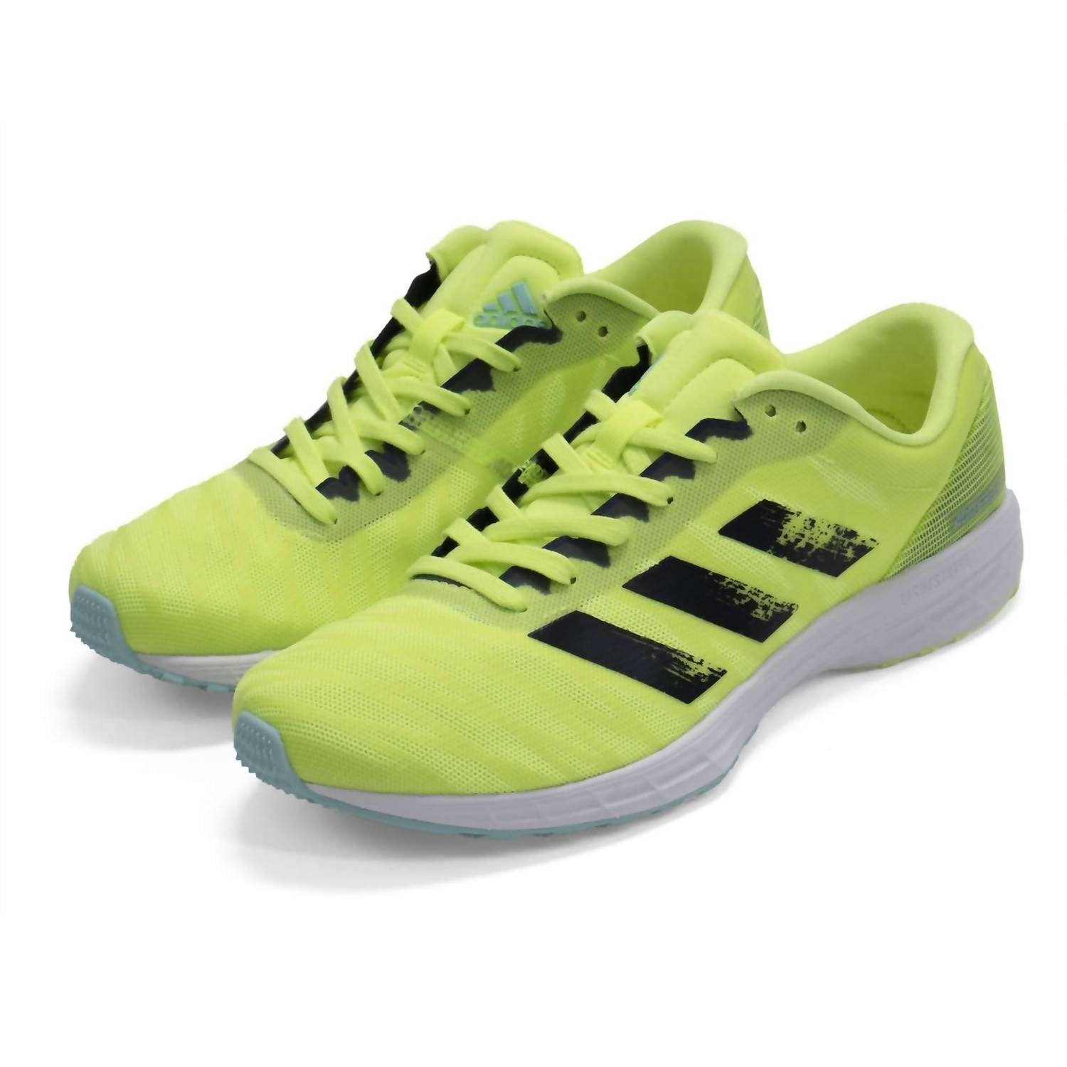 adidas Women's Adizero Rc 3 Running Shoes in lime green - women's shoe