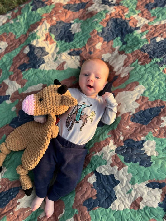 Ida Mae Home - Cool It Camo Quilted Nap Mat