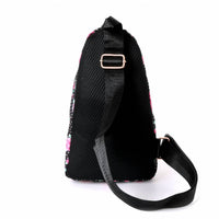 Selini New York - Women's Floral Polka Dot Crossbody Sling Bag