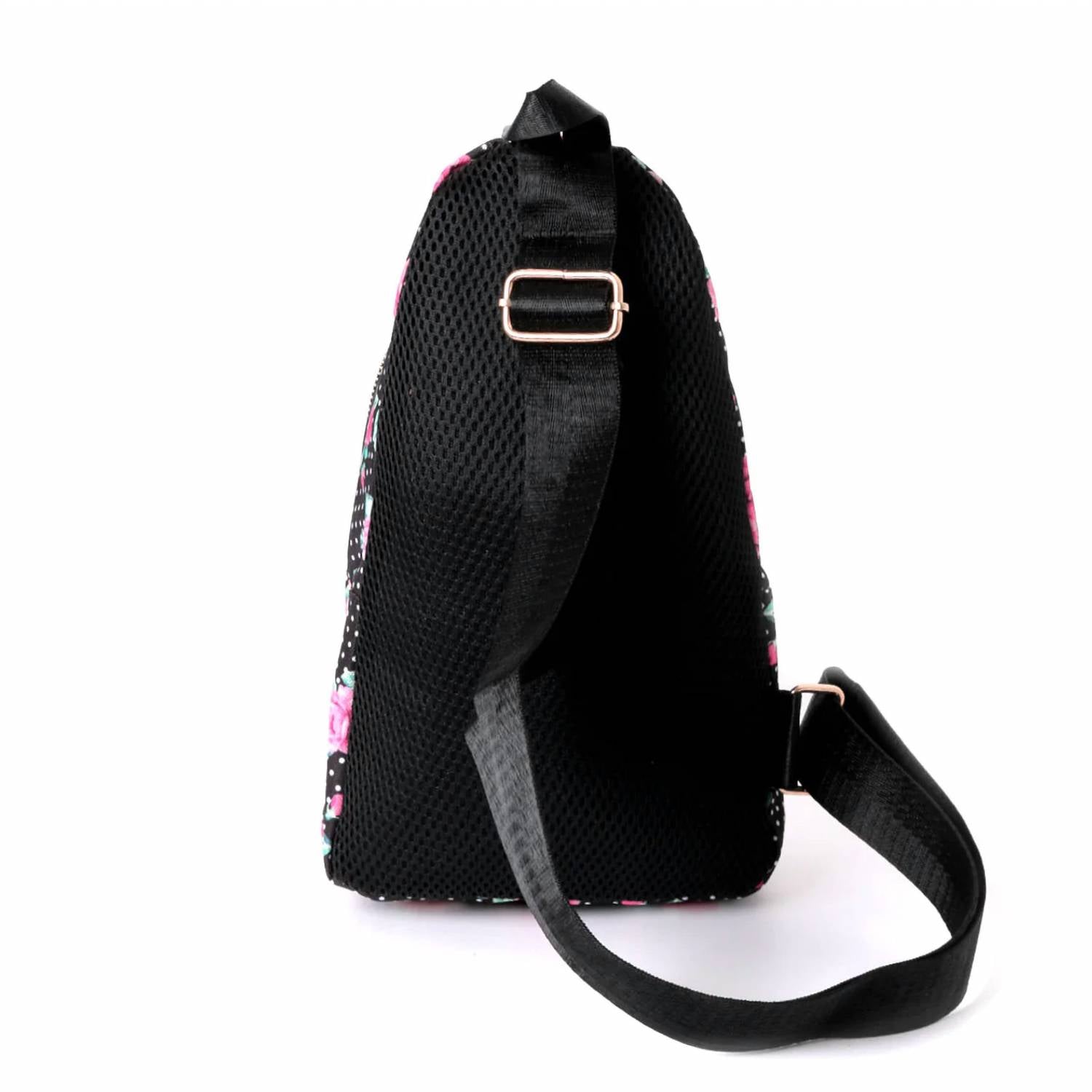 Selini New York - Women's Floral Polka Dot Crossbody Sling Bag