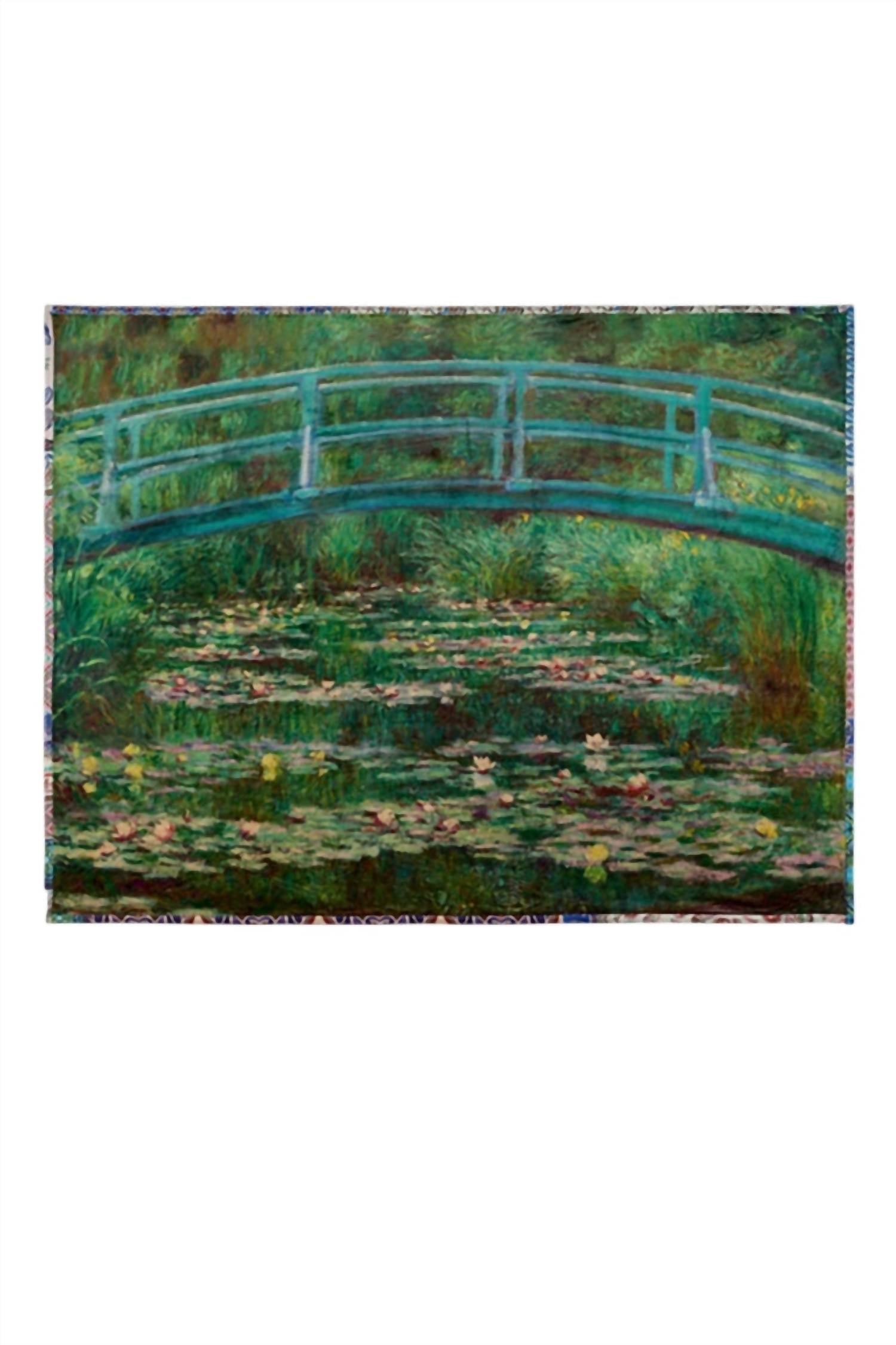 Johnny Was Japanese Footbridge Travel Blanket in multi - item