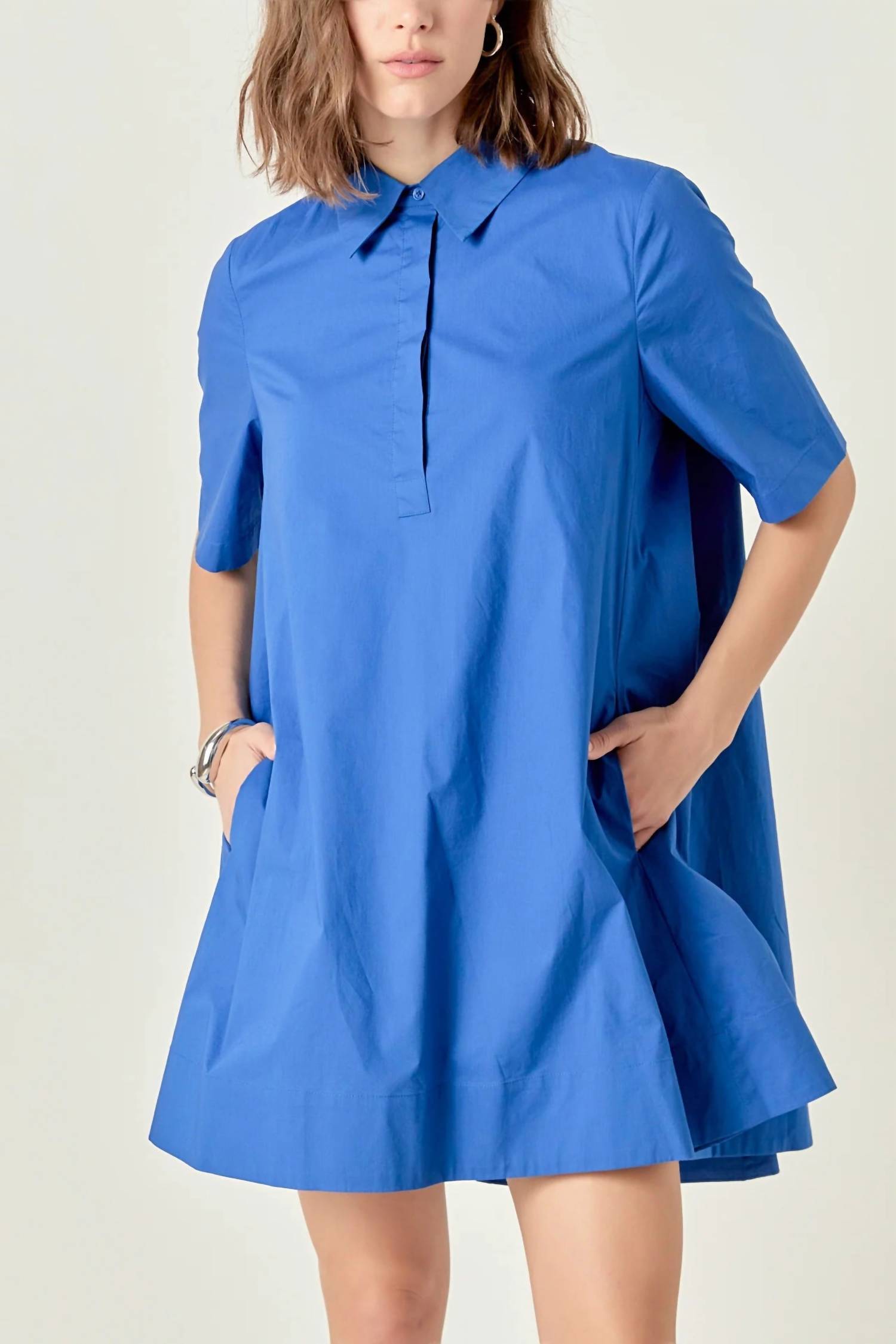 English Factory - Shirt Mini Dress