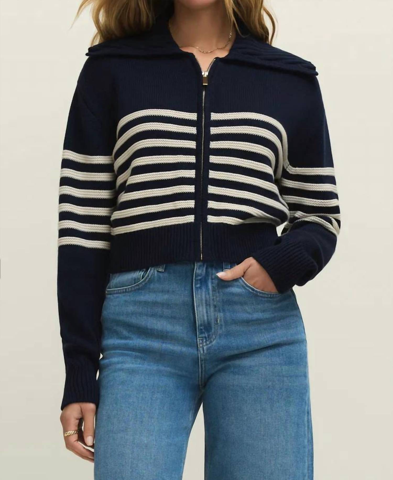 Z Supply - Kovac Cropped Sweater Jacket