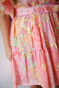 Karlie - Sorbet Swing Mini Dress