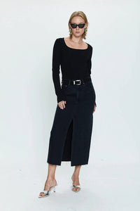 Pistola - Alice Denim Midi Skirt