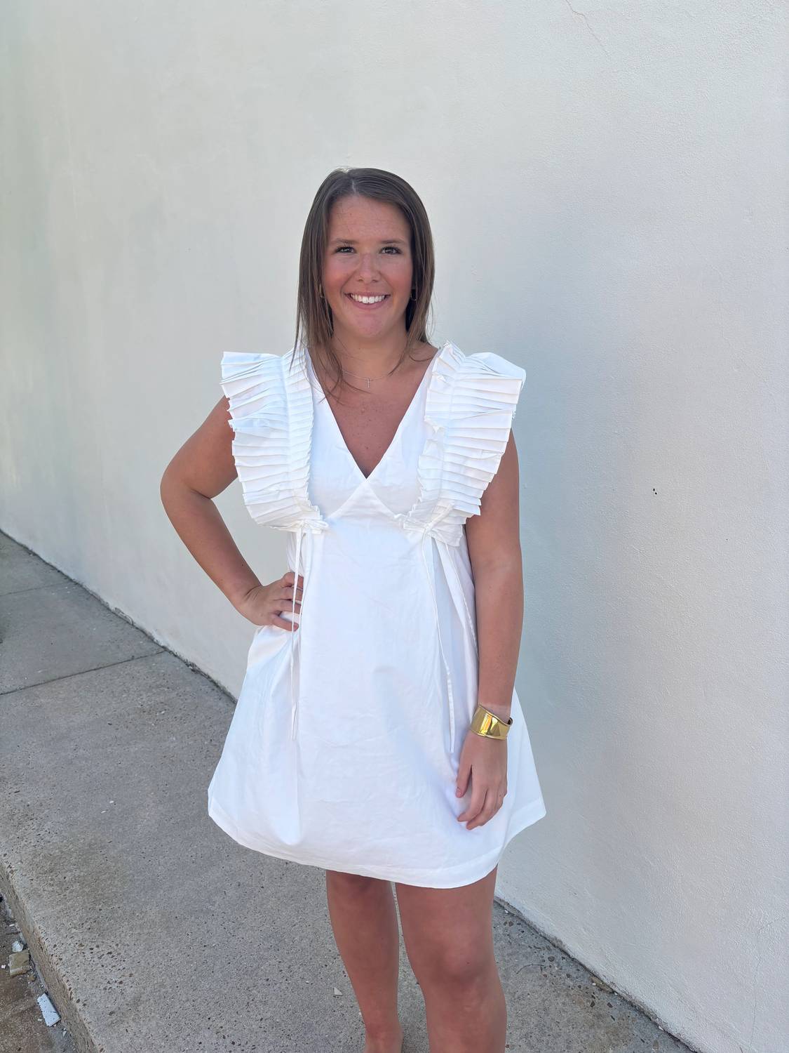 Heyson - Pleat Detail Dress
