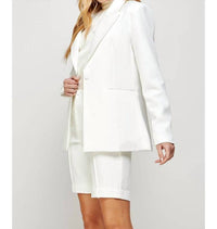 Strut & Bolt - Sky Shorts And Blazer Set