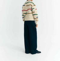 Thinking Mu - Candela Macarame Wool Sweater