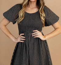 Tea N Rose - Presley Gingham Dress