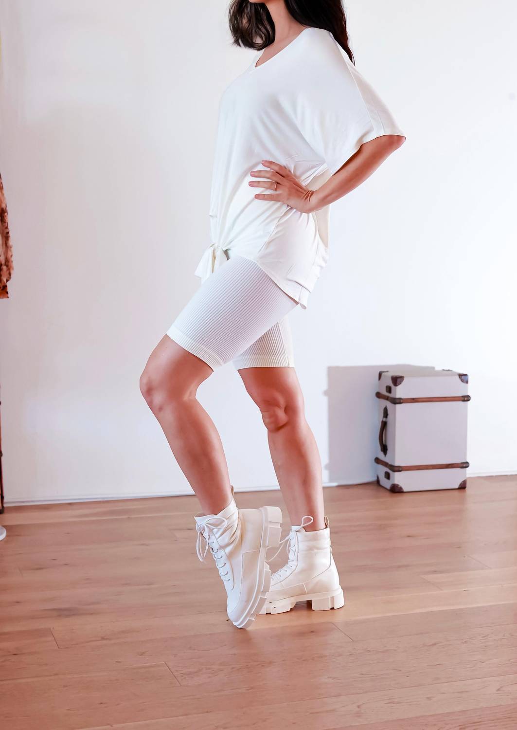 Little Secret Of Mine - Ribbed Shorts Set