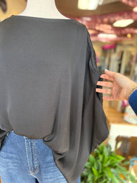Kld. Signature - Women's Satin Caftan Blouse