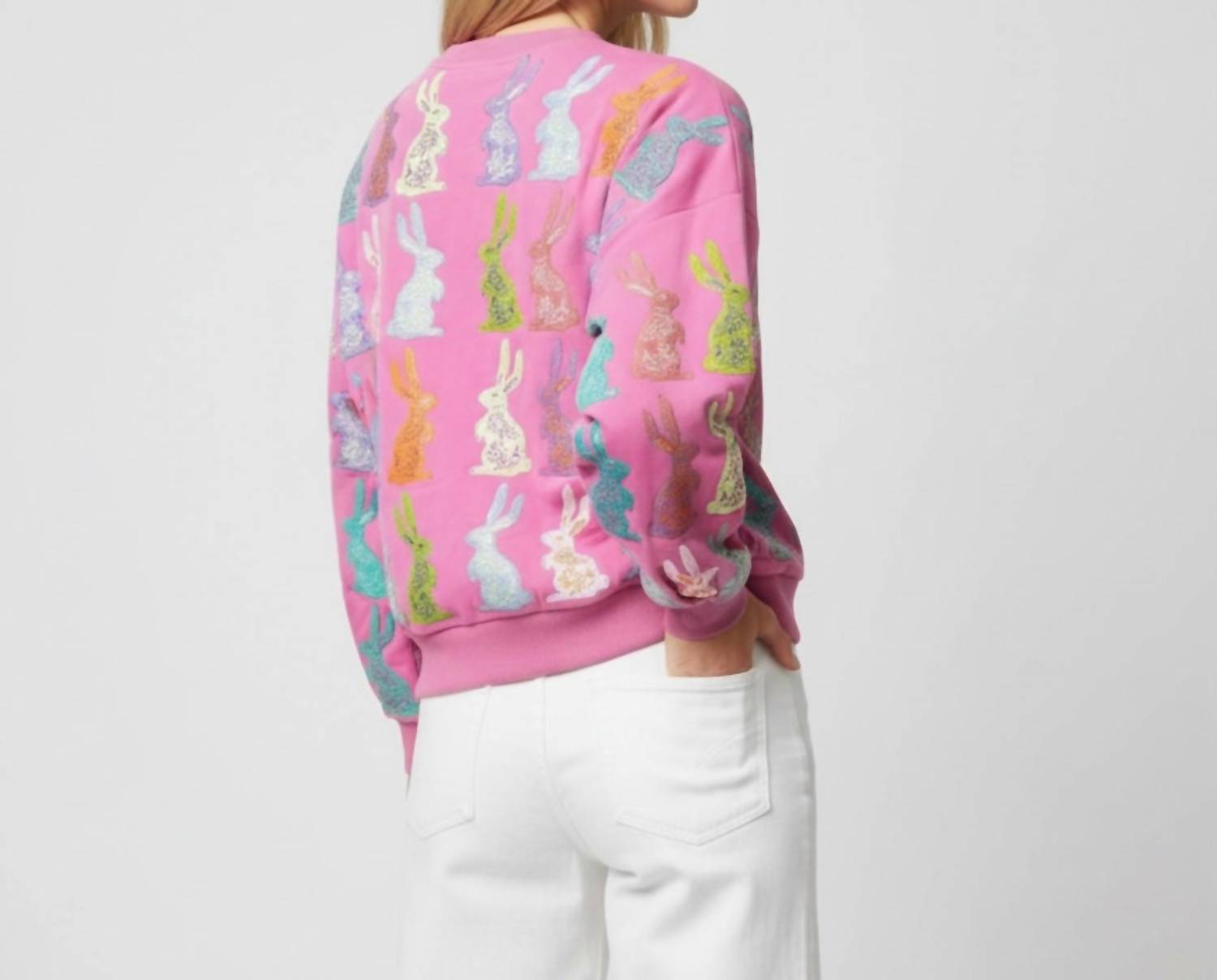 Queen Of Sparkles - Easter Bunny Sweatshirt